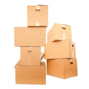 cardboard packing boxes