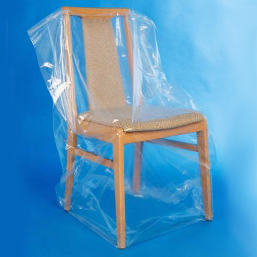 Polythene Dining chair cover kit of 6 Overflow Storage